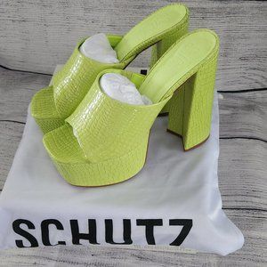 NWT Women's Schutz Darah Wedge Heel